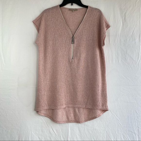 Joan Vass Studio light pink shirt - Picture 2 of 5